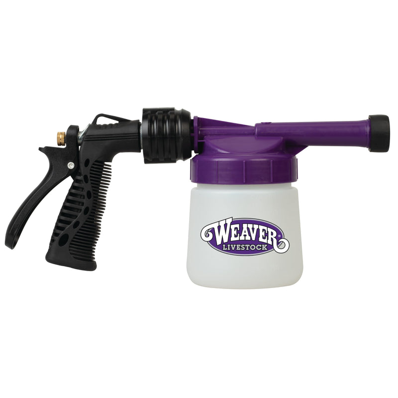 Weaver Livestock Mini Foamer for Cleaning Horses, Goats, Sheep, Swine or Dogs Includes Container with lid and Spray Nozzle with Easy On/Off