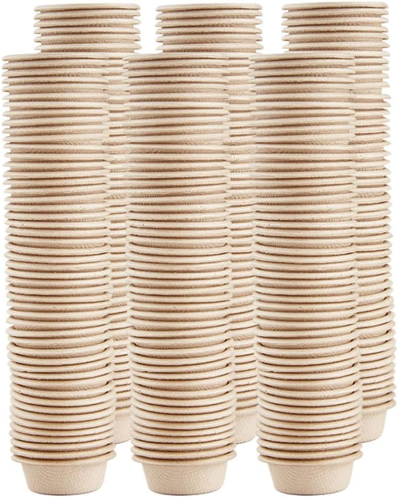 300 Pack Paper Feeding Cups Samll 0.5 oz Gecko Food and Water Feeding Dish Ledge Holder Accessories Bowls for Crested Ge