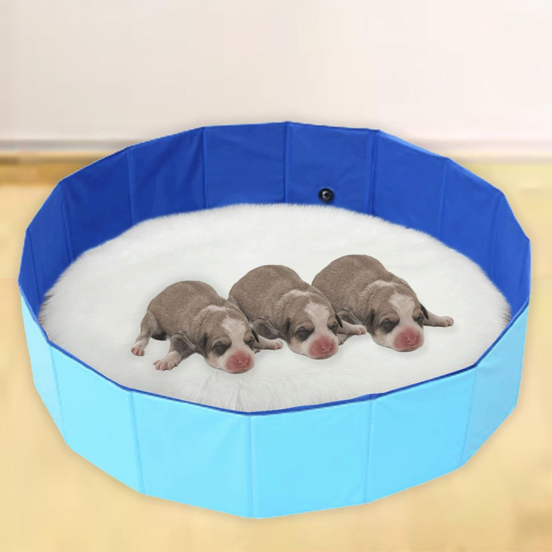 Portable Birthing Pool for Dogs and Puppies, Foldable Whelping Pen, Dog Whelping Pool Box, Easy to Clean, Portable Hard