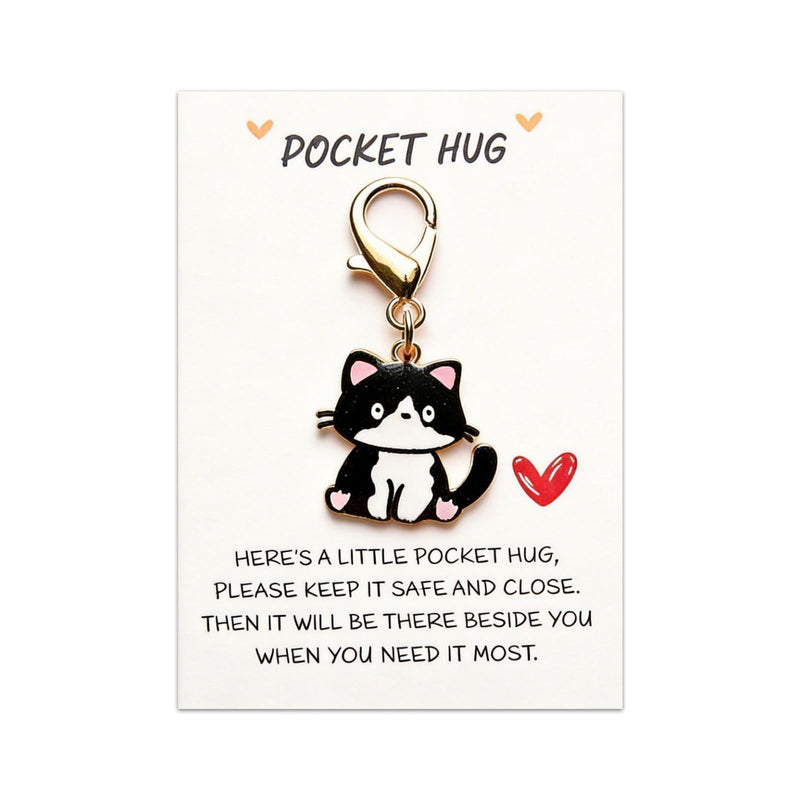 choice of all Cat Keychain Cat Bag Charm Cute Charms for Backpacks Clip On Cat Collar Charms for Handbags Accessories