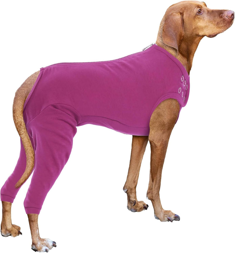 Nanaki Dog Wound Care Shirt,Dog Leg Sleeve to Stop Licking Rear Leg&Abdomen