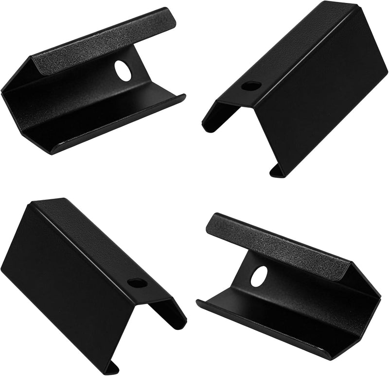 4Pcs Reptile Screen Tank Terrarium Lid Clips, Heavy Duty Terrarium Lid Cover for 5-29 Gallon Aquarium, Metal Escape Proo
