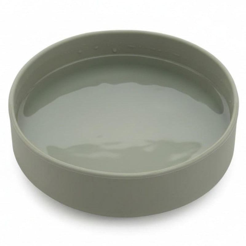 Should We Go? Dog Water Bowl - The Perfect Dish No-Spill, Less Mess Non-Tippable Water & Food Bowl, Pure Silicone with Suction Cup Fits 5 Cups 7.5