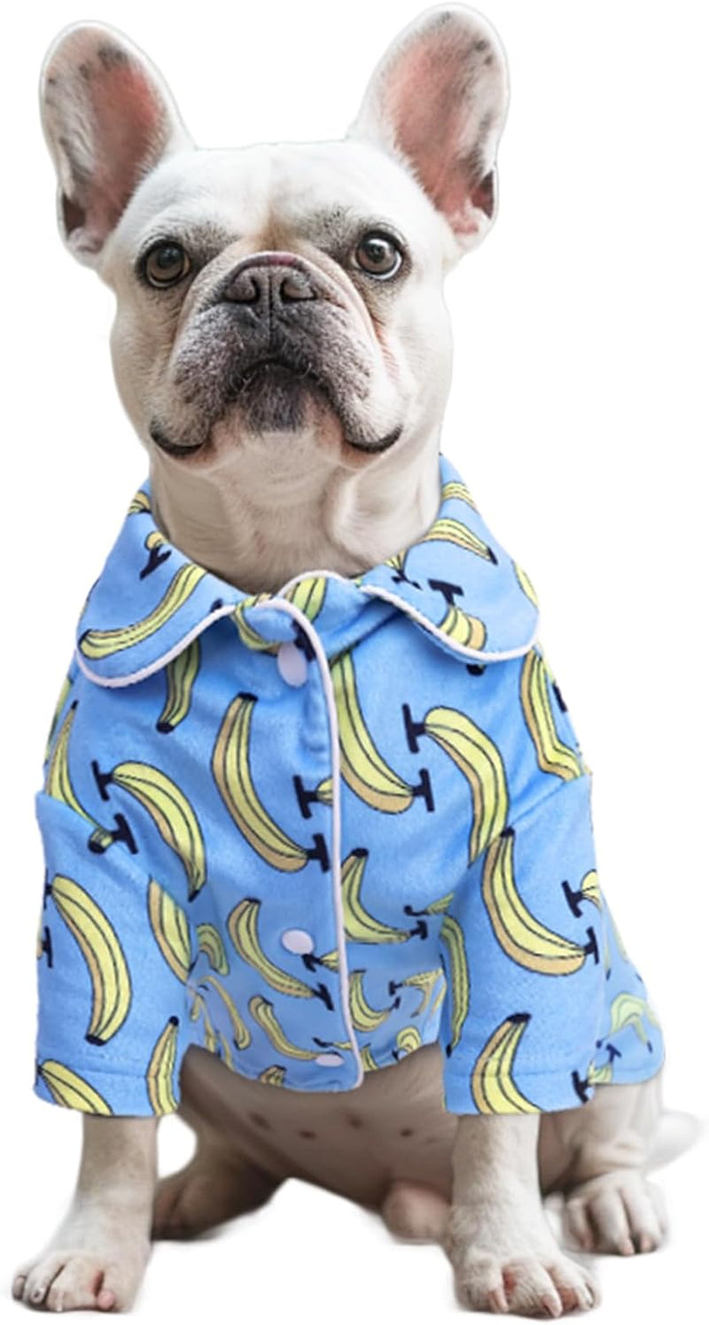 CuteBone Two-Leg Velvet Pet Pajamas Girl Dog Clothes - Soft, Cozy, and Stretchy Boy Pjs for Small, Medium Dogs and Cats