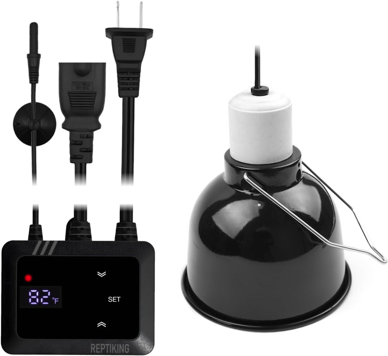 Reptile Dimming Thermostat and 5.5 Standard Dome