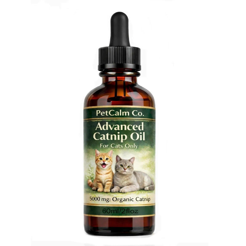 SMILEFITPRO PetCalm Co. Catnip Oil — Daily Wellness for Cats (60 Ml / 2 Fl Oz)