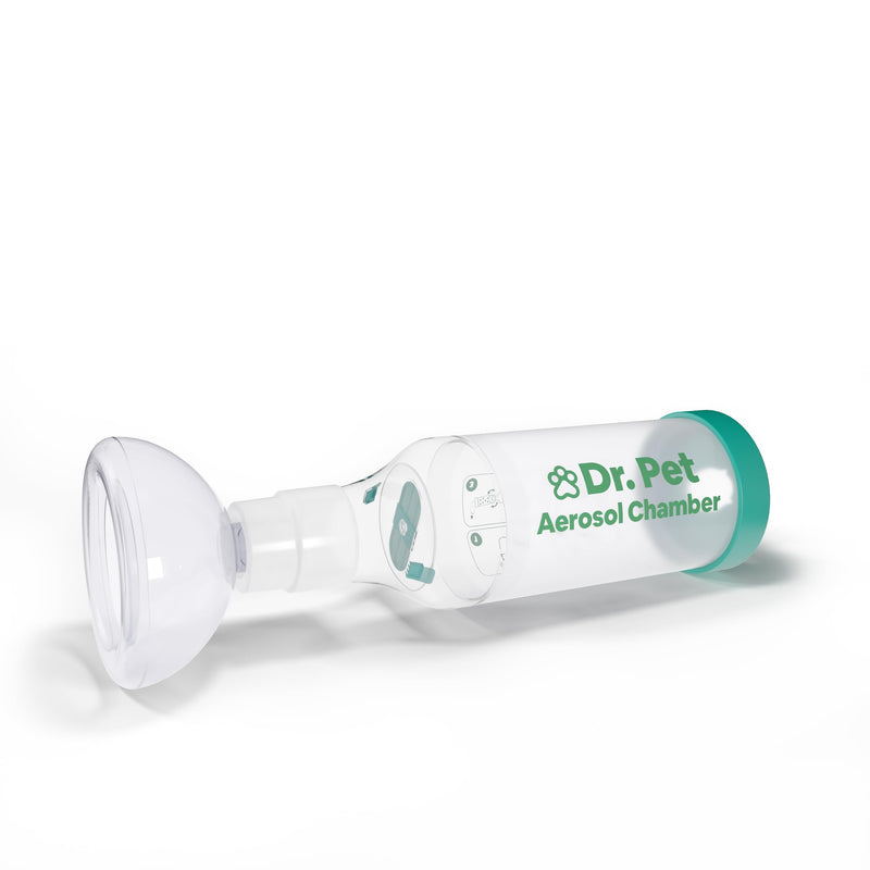 Dog Aerosol Chamber (3 Masks) – Canine Inhaler Spacer for Dogs – Includes 3 Masks to Fit All Dogs (Premium Quality)