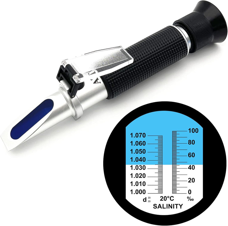 Salinity Refractometer for Aquarium Seawater Marine Fishkeeping