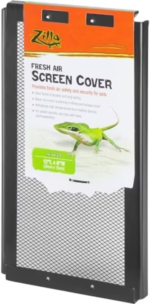 Zilla Metal Terrarium Screen Cover Size: 12