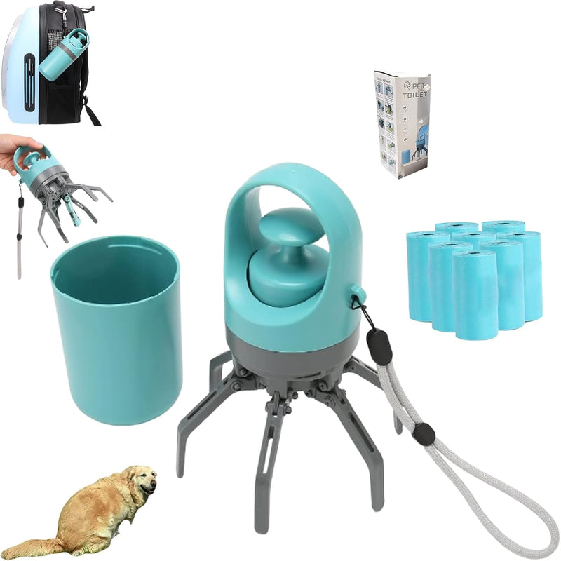 Portable Pet Pooper Scooper,Portable Pooper Scooper for Dogs,Portable Poop Scooper with Bags,Pooper Scoopers with Bag At