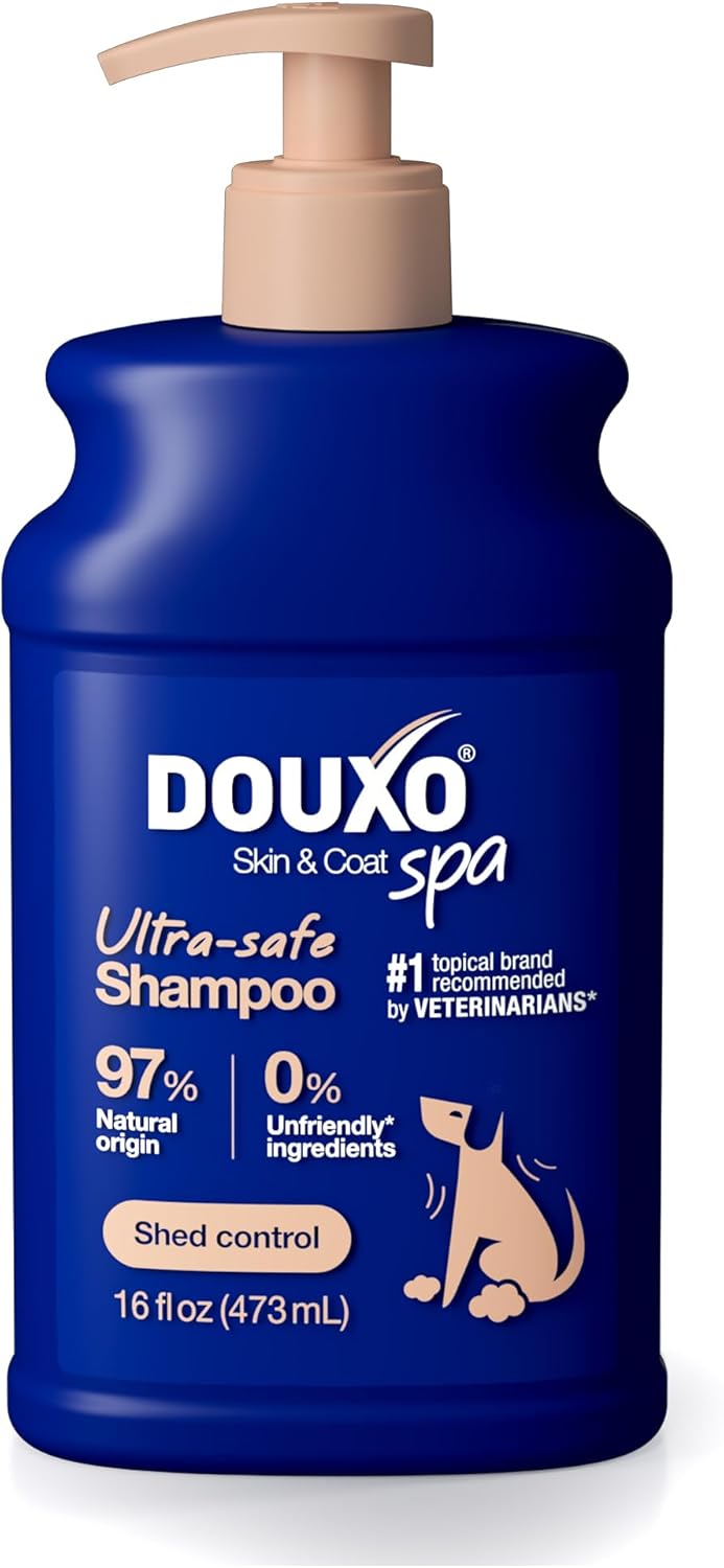 DOUXO SPA Shed Control Dog Shampoo, 16 fl oz