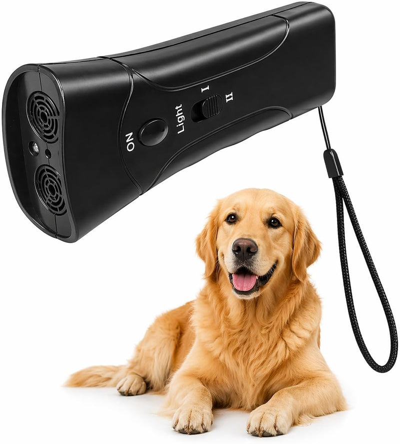 Ultrasonic Dog Bark Deterrent Device for Dogs | Pet Gentle Trainer Ultrasonic for Dogs that Helps Stop Dog Barking with