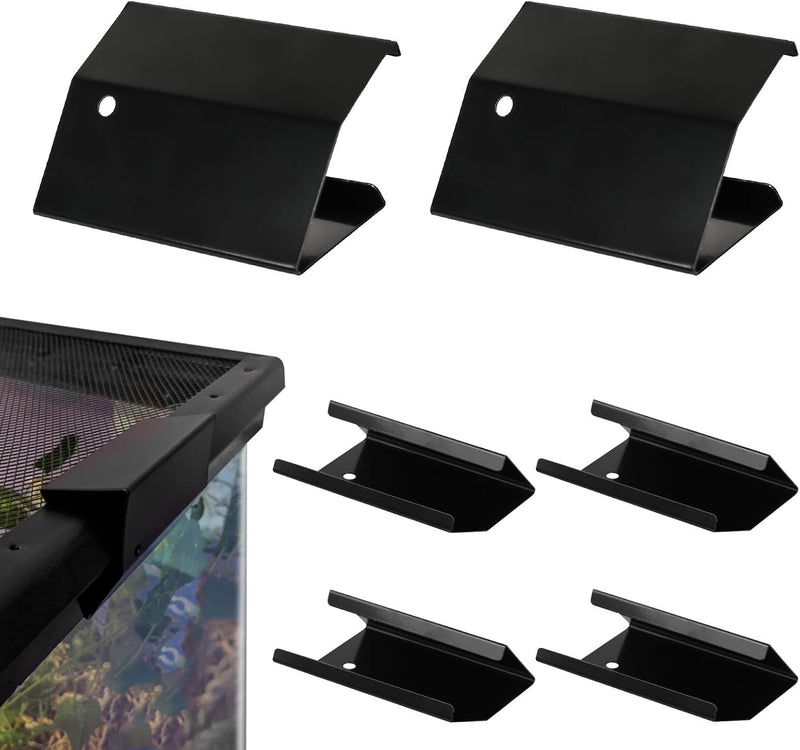Large Reptile Tank Clips, Terrarium Covers Heavy Duty Screen Clips for 30G