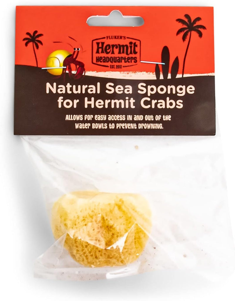Fluker's Natural Sea Sponge for Hermit Crabs
