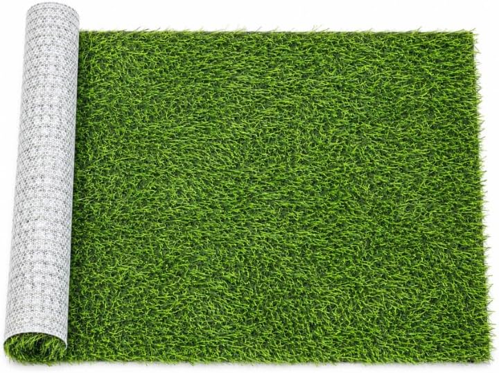 Artificial Grass Mat for Reptile Habitats, 23.6 x 12.6 in Replacement Grass Pad for Turtle Basking Platforms, Terrariums