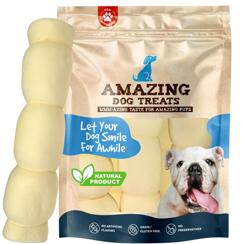 Amazing Dog Treats - Beef Cheek Rolls (Mega Thick 10
