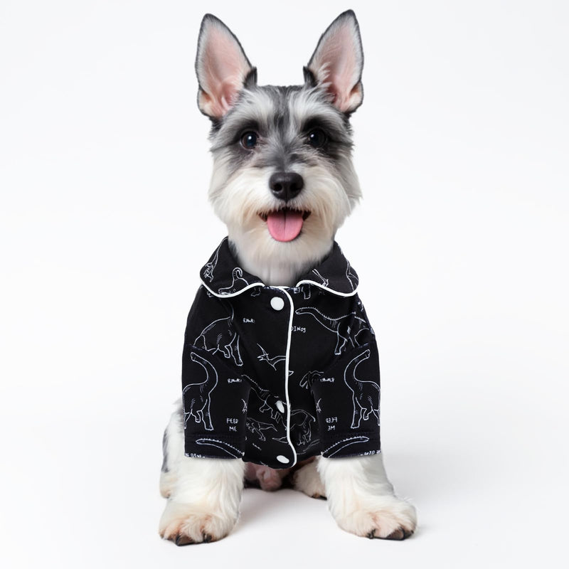 CuteBone Two-Leg Velvet Pet Pajamas Girl Dog Clothes - Soft, Cozy, and Stretchy Boy Pjs for Small, Medium Dogs and Cats Winter Sleepwear Apparel