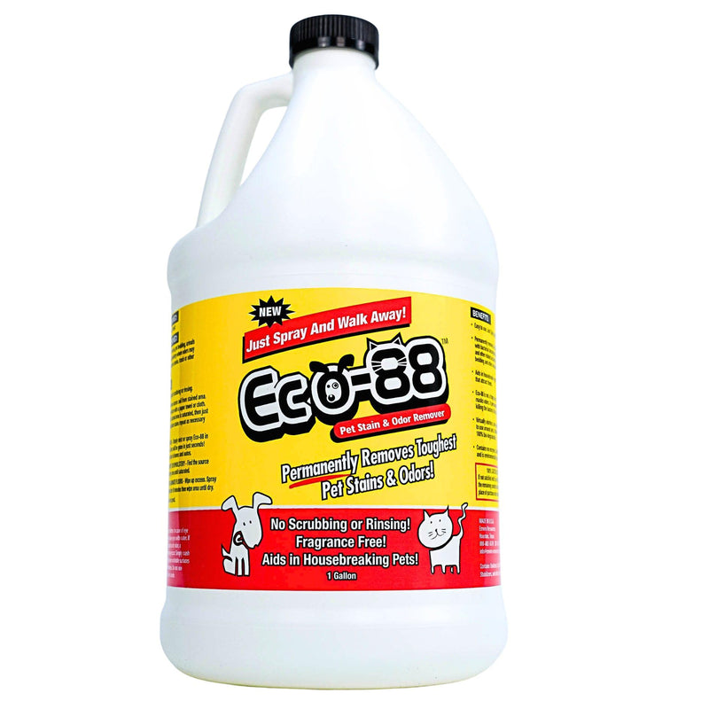 Eco-88 Brands Pet Stain & Odor Remover - One Gallon Refill
