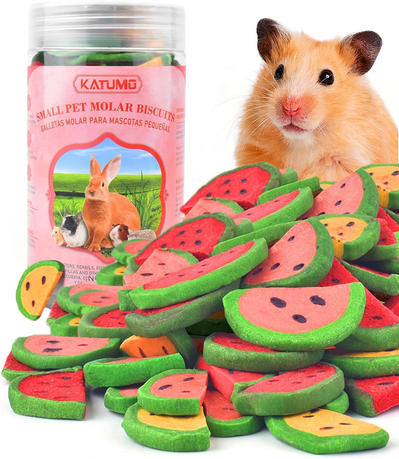 KATUMO Bunny Chew Toys, Natural Rabbit Treats for Guinea Pig