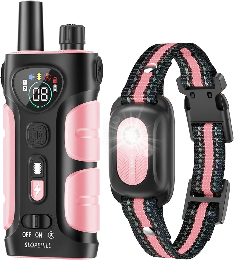 SLOPEHILL Dog Shock Collar,4200FT Dog Training Collar with Remote
