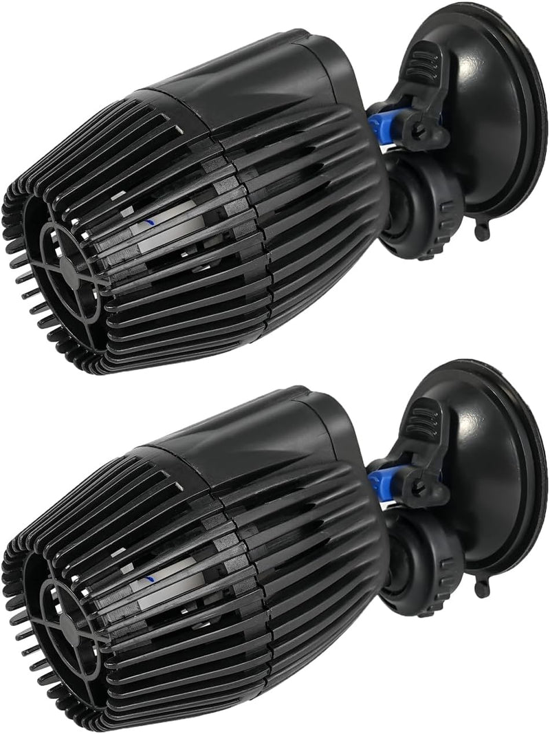 AQUANEAT 2 Pack Aquarium Circulation Pump,800 GPH Fish Tank Powerhead, Saltwater Wave Maker, Submersible Water Pump with