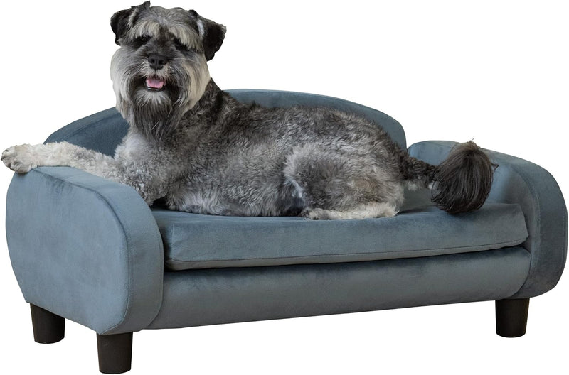 Paws & Purrs Cat Sofa Bed, Pet Couch for Indoor Cats Elevated Cat Beds with Removable Washable Mattress Cover for Kitten