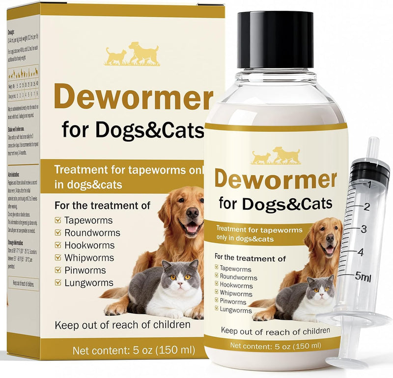 Dewormer for Cats & Dogs, Tapeworm Dewormer for Cats & Dogs, 2 Weeks and Older