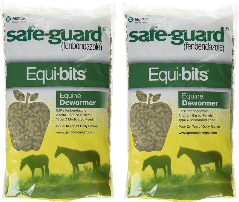 Intervet Safeguard Dewormer Pellets for Horses, 1.25-Pound (Pack of 2)