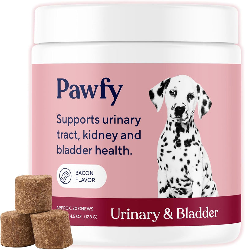 Pawfy Cranberry D-Mannose Dog Supplement - Urinary Tract & Bladder