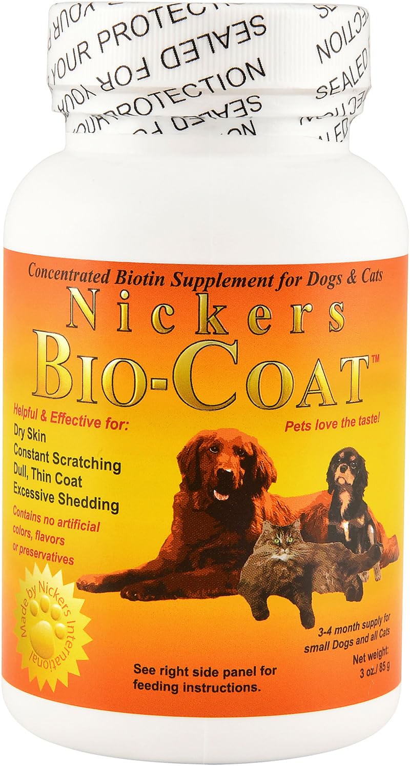 Nickers Bio Coat Concentrated Biotin Supplement - 3 oz