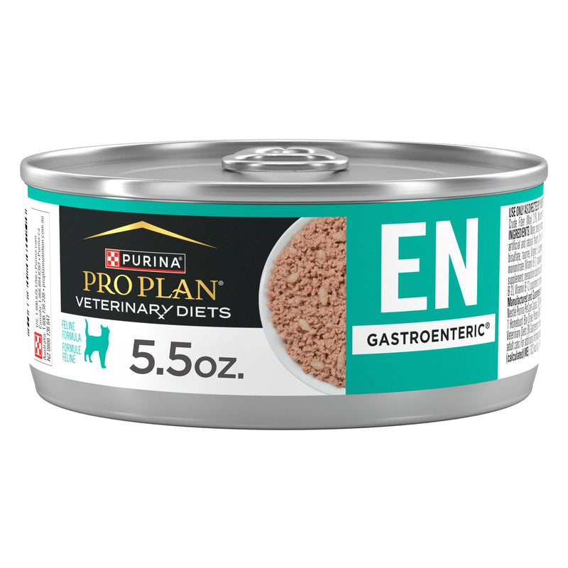 Purina Pro Plan Veterinary Diets EN Gastroenteric Feline Formula Wet Cat Food - (Pack of 24) 5.5 oz. Cans