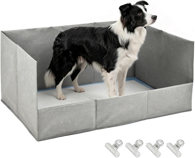 Dog Litter Box Indoor with High Walls 23