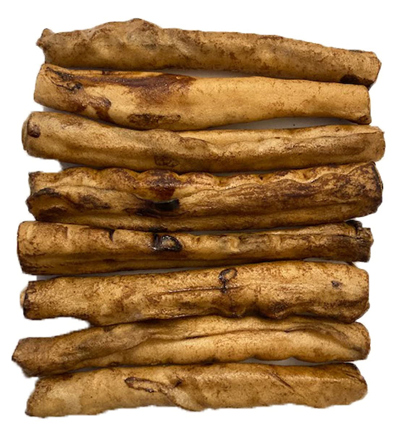 Frankly Chicken Flavor Beef Roll Wrap Chews | Small Chicken Wrapped Rawhide For Training Small & Large Dogs | 5-6 Inches Long Grain-Free Chicken Dog Chews | 100 percent Collagen (Pack Of 8)