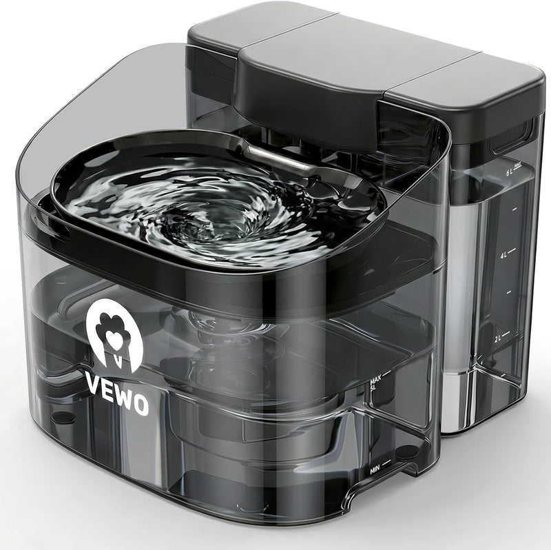 11L/372oz Large Dog Water Fountain, Automatic Dog Water Bowl Dispenser