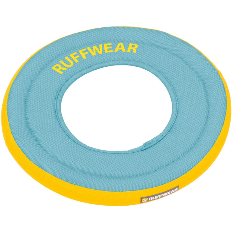 Ruffwear, Hydro Plane Dog Flying Disc, Soft Buoyant Foam Floating Fetch Toy, Lightweight Interactive Water & Snow Toy, Gentle on Teeth, Durable Year-Round Outdoor Play, Biolumin Blue, 9