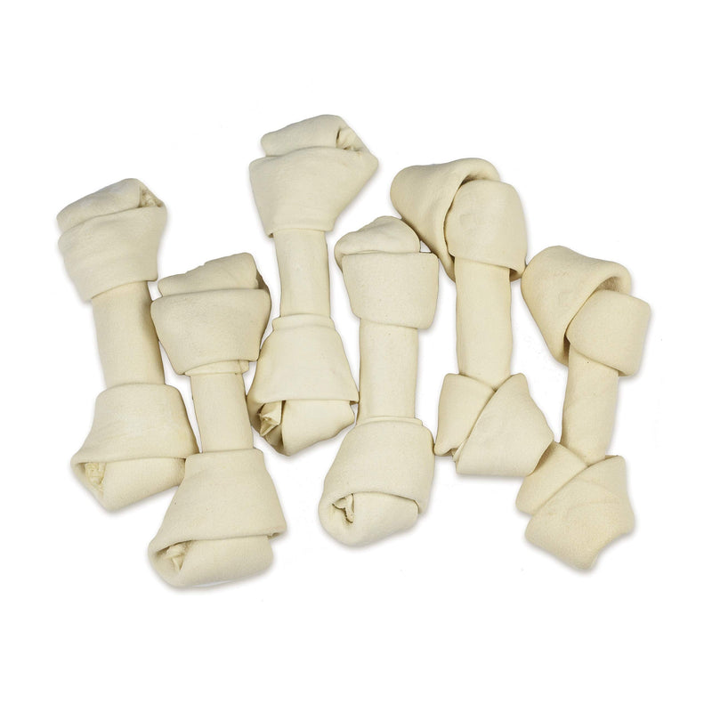 hotspot pets 10 Pack - 6-7 Inch Certified Facility Rawhide Dog Chews - from Grass Fed Brazilian Cows - Promotes Tooth Health and Good Behavior (10 Pack)
