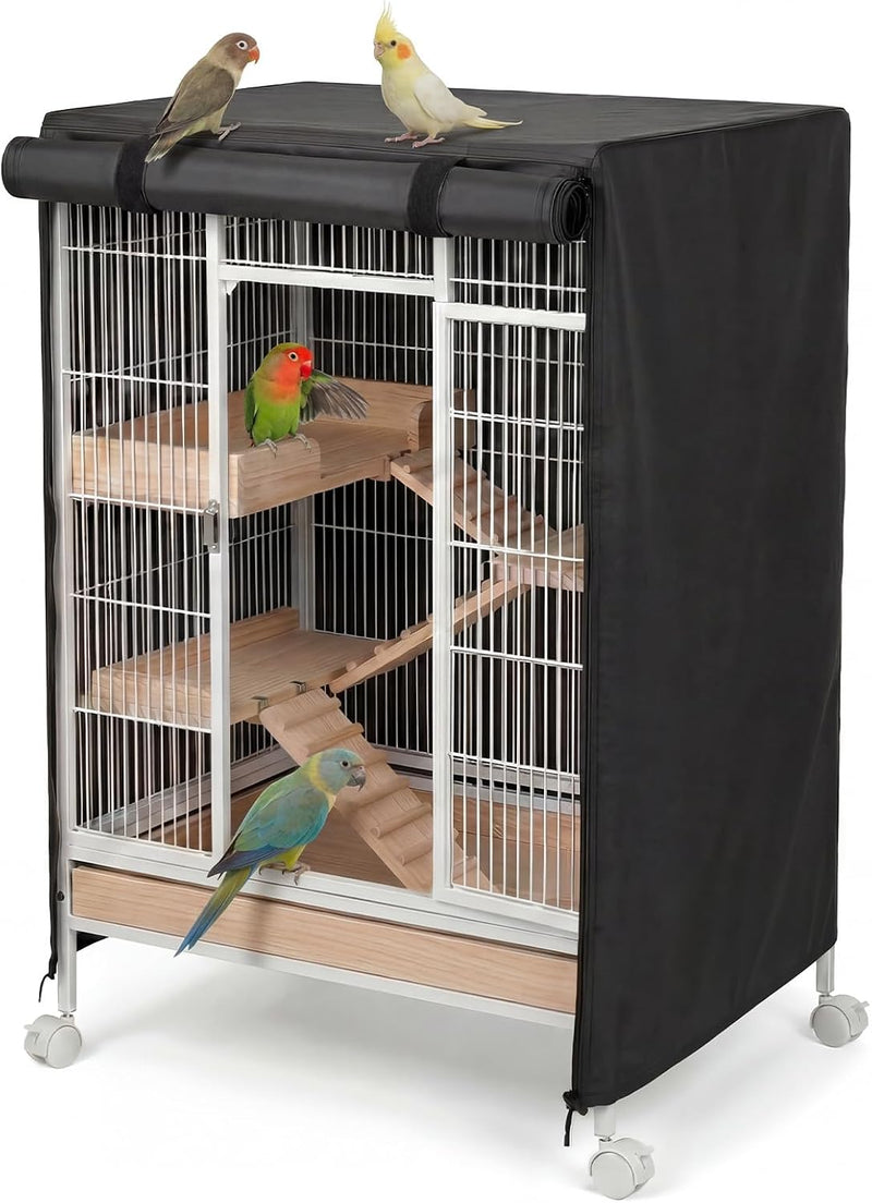 Black Bird Cage Cover Size M, 26
