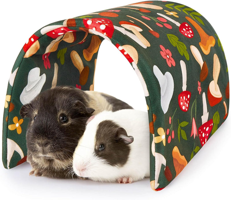 Bienbee Guinea Pig Tunnel, Guinea Pig Hideout, Washable Rabbit Tunnel and Bunny House, Rabbit Toys in Cages for Guinea P