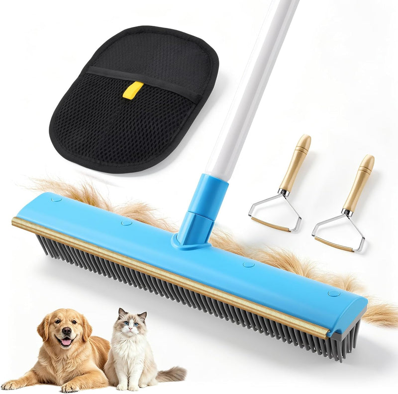 Hippih Carpet Rake for Pet Hair Removal Tool - 60