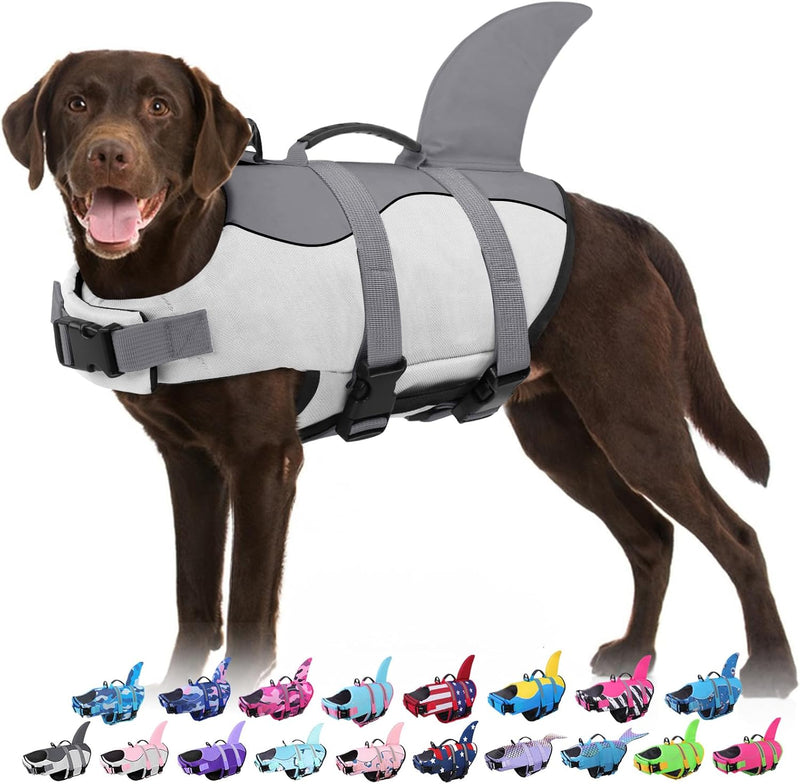 Bess Bridal Dog Life Jacket - Shark Safety Vest for Swimming & Boating