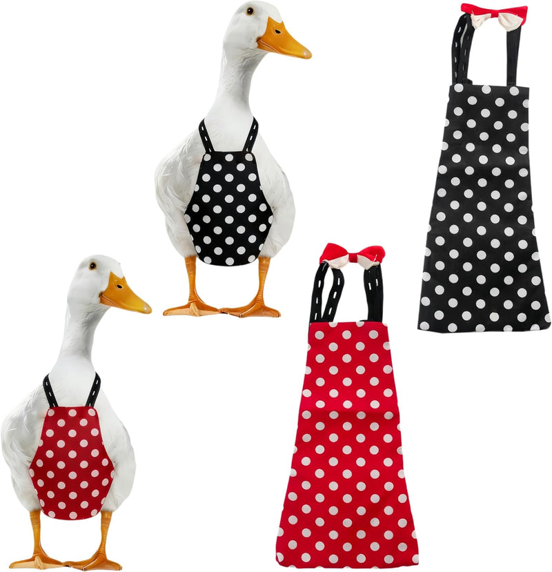 2 Pack Chicken Diapers for Hens, Roosters, Diapers for Ducks, Ducklings, Reusable Pet Diaper with Bow Ties Waterproof Po