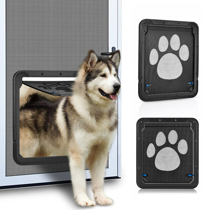 Ownpets Large Dog Screen Door for Sliding Doors, 12