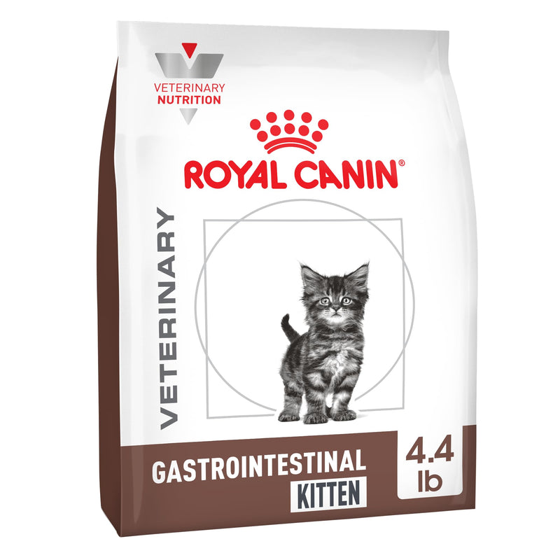 Royal Canin Veterinary Diet Feline Gastrointestinal Kitten Dry Cat Food, 4.4 lb Bag
