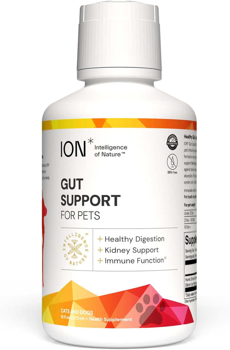 ION* Intelligence of Nature Gut Support for Pets, 16 Fl Oz (Pack of 1)