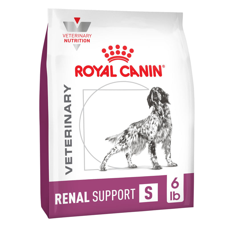 Royal Canin Veterinary Diet Canine Renal Support S Adult Dry Dog Food, 6 lb Bag