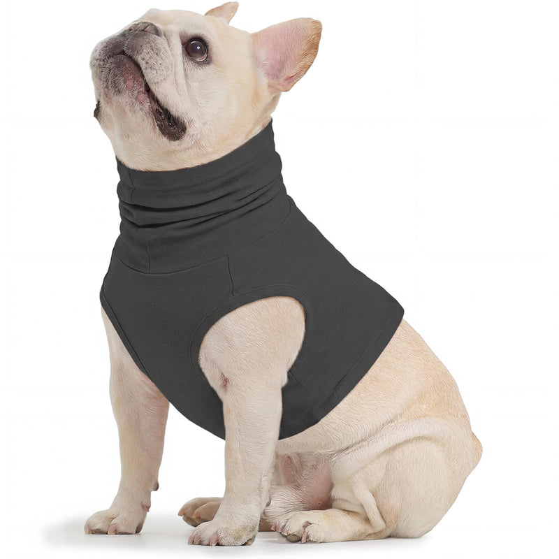ROZKITCH Dog Neck Cover, Comfortable Bandage for Dogs Neck Stop Pets Scratching Sore Spots Darkgrey M