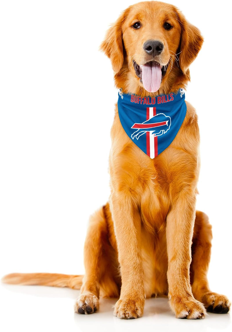 Littlearth NFL Buffalo Bills Pet Bandana, Team Color