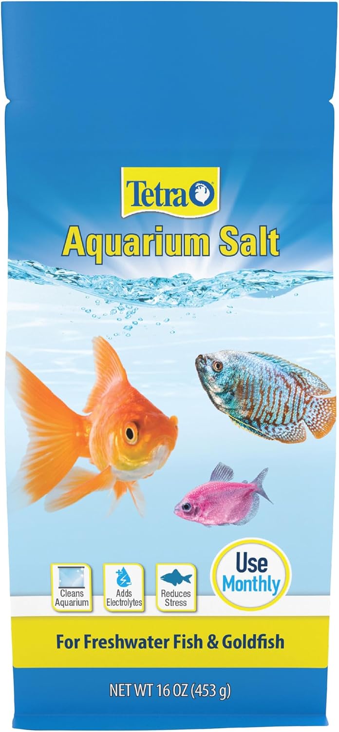 Tetra Aquarium Salt for Freshwater Fish Tanks, 16 oz