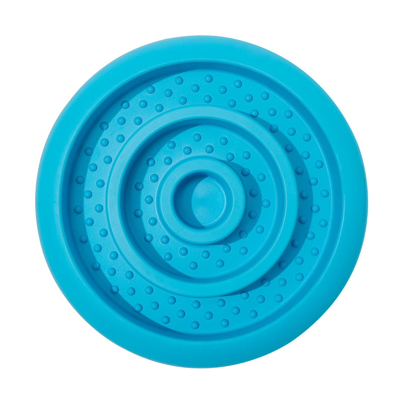 Pawnana Slow Feeder Lick Mat for Dogs - Keep Them Busy - Natural Rubber Dog Frozen Treat Toys - Durable Interactive Enrichment Toys - Licking Dish for Dog De-Stressing, Blue