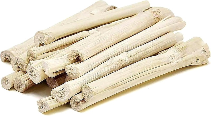 SunGrow Sweet Bamboo Chew Sticks for Rabbits, 100g (3.5 oz) Bunny Molar Chew Sticks for Guinea Pigs, Chinchillas, Gerbil